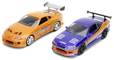Jada Toys Fast & Furious Twin Pack 1:32 Wave 3/2 leksaksbil modellbil lekset