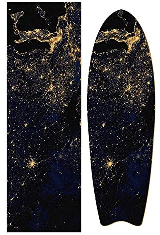 FEETOX Skateboard Klebeband 84 * 23cm(33.46X9.45inch) Skateboard Grip Tape Skateboard Aufkleber Bubble Free Waterproof Longboard Griptape Skateboard Grip Tape AC140 Skateboard Aufkleber