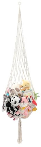 Spielzeug-Hängematten-Aufbewahrungsnetz für Stofftiere und Plüschtiere, weiches Teddy-Netznetz für Kinderzimmer, Spielecke (1 Stück)
