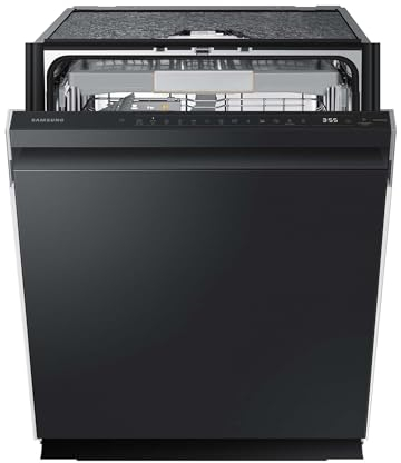 Samsung Unterbau-Geschirrspüler, 60 cm, EEK: A, 14 Maßgedecke, 7,9 l Wasserverbrauch, WaterJet Clean, SmartThings AI Energy Mode, 43 dB(A), Schwarz, DW60CG880UB1EG