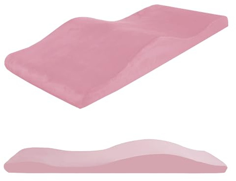 AIROW Matelas Extension de Cils, Matelas à Cils Courbé, Surmatelas Table de Massage, Coussin pour Lit de Cils pour Salon de Beauté