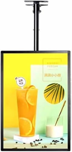 TV Light Box Billboard Slim Snap Ram LED Light Box Väggmonterad meny Board(A-vertical,60x80cm)