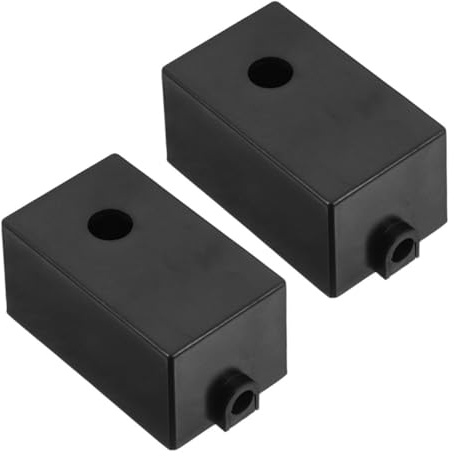 AUTSUPPL 2 Pack Small Waterproof Electrical Boxes for Outlets Plastic Conduits Junction Boxes Weatherproof Outdoor Indoor