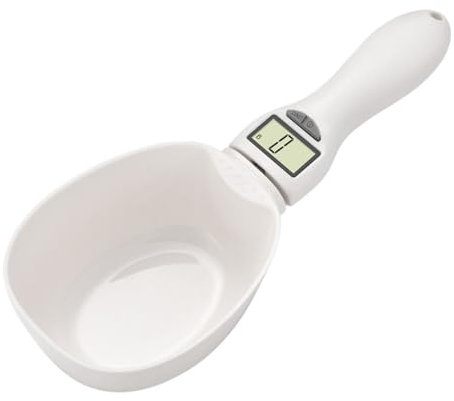DONFAMDS 800g Precision Electronic Measuring Spoon Food Weighing Spoon for Cooking and Pet Food Stylish Kitchen Gadget LCD Display for Accurate Measurements