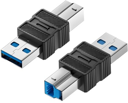 USB Skrivaradapter USB till B 3.0-dataförlängningsadapter