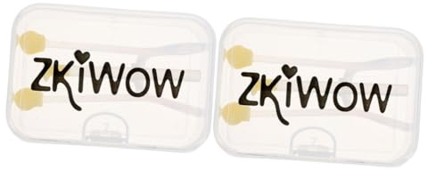 PACKOVE 2 Stck. Linsen Inserter Sauger für Tageslinsen Tragbarer Silikon Linsenentferner Gelb Hilfsmittel für Sicheres Einsetzen und Entfernen von für Unterwegs