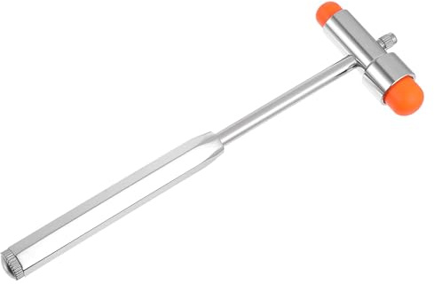 IWOWHERO Martello Neurologico in Lega di Zinco a Doppia Testa per Test Diagnostico Medico Multiuso Strumento per Esame Nervoso e Riflessi Impattatore per Percussioni Precise e Comfort