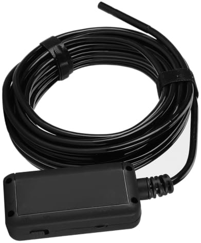 Endoskop Kamera, WiFi 0.2in 5MP Endoskop Inspektionskamera mit 6 LEDs, IP67 Wasserdicht Endoskopkamera für Smartphones(5 m Kabel)
