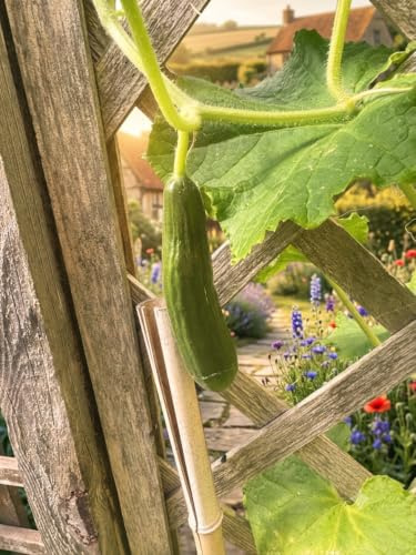 Mini Snack Gurke 10 Samen knackig süß ertragreich Salatgurke Balkon Garten