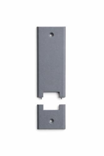 Rolladengurt Abdeckung Lochabstand 160mm, Gurtwickler Abdeckung Montage ohne Gurtausbau, DIY, Grau Strukture