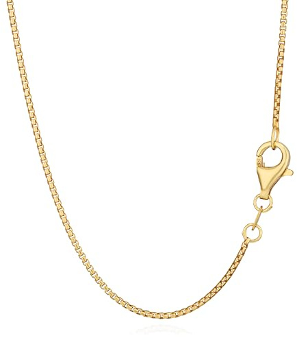 NKlaus Venezianerkette für Damen 925 Silber; Vergoldet, 1,0mm, 1 Stück