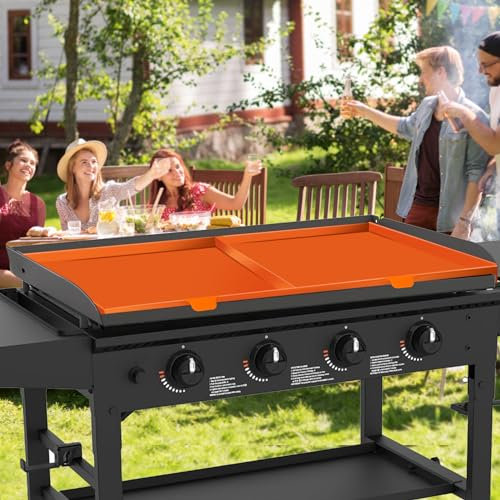 91,4 cm große Silikon-Grillmatte für Blackstone 91,4 cm Grillplatte, robuste Silikonmatte in Lebensmittelqualität, schützt die Grillplatte vor Nagetieren, Insekten, Schmutz und Rost, ganzjähriges