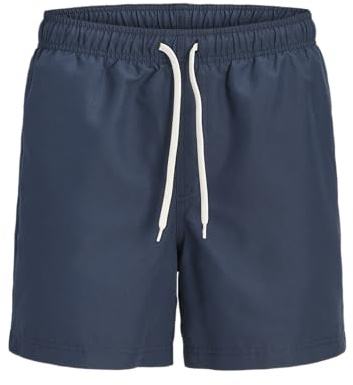 JJ REBEL Jrebhawaii Short de Bain uni, Blazer Bleu Marine., M