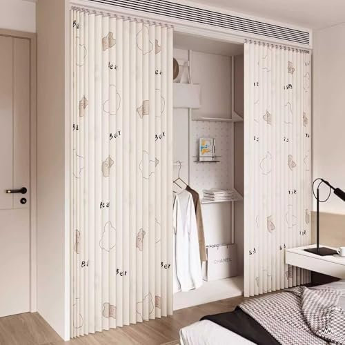 Tür Schrank Vorhang Verdunkelungsvorhang Wärmeschutzvorhang for Türen Vorhang Tür ohne Bohren Gardinen mit Ösen türvorhang blickdicht Türvorhänge zum Schutz der Privatsphäre(A,180x200cm(71x79in))