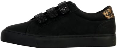 KAPORAL Femme TIPPYK Chaussures DETENTE Baskets/Sneaker, Noir-Noir, 38 EU