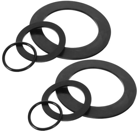 GETAJGHSD 6pièces Kit De Rondelles Caoutchouc Remplaçables Pour Appareils Compatible Avec Assortiment De Joint Torique Pour Système De Plomberie Et Filtres