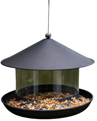 para Aves Silvestres | Alimentador de Metal a Prueba de Ardillas - s para Exteriores A Prueba De Ardillas - para Aves Silvestres Decoración De Jardín Y