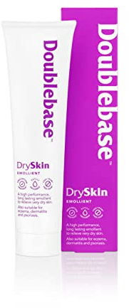 Doublebase Dry Skin Emollient. Clinically Proven Moisturiser for Eczema, Psoriasis and Dermatitis Treatment. Body Cream for Dry Skin Relief, 100g Tube