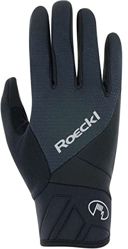 Roeckl Runaz Winter Fahrrad Handschuhe lang schwarz 2023: Größe: 9.5