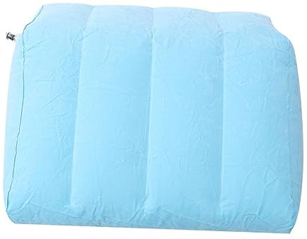 KOMBIUDA Aufblasbares Kissen Für Knie Und Bein Tragbares Beinkissen Aus PVC-Material Leicht Aufzublasen Reinigen Zur Entspannung Und Stützung Während des Schlafs