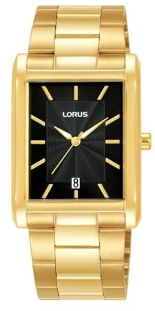 Lorus Classic man Mens Analogue Quartz Watch with Stainless Steel Bracelet RH938RX9