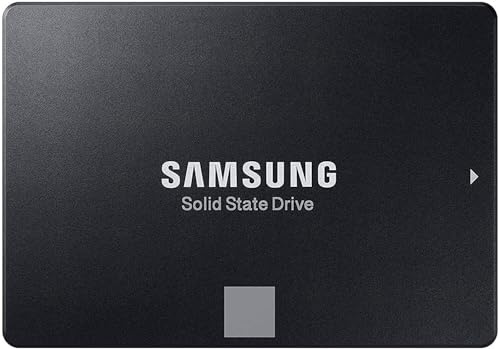 Samsung 870 EVO MZ-77E1T0BW Disque SSD SATA 3 2,5 1 To 560/530 Mo/s