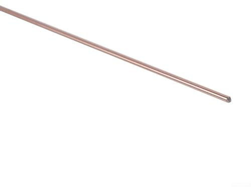 2mm Phosphor Bronze Welding Rods for Copper and Alloys, 20-Pack of 50cm Brass Electrode Wires for Brazing and Soldering