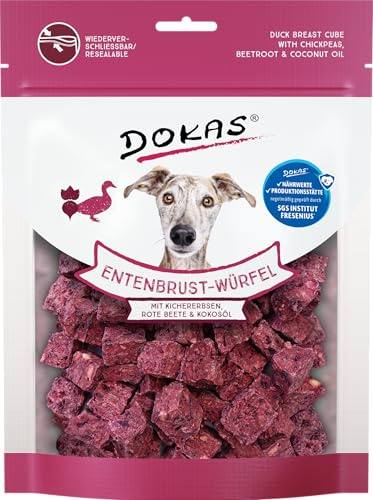 DOKAS Superfood-Würfel – Gefriergetrockneter Premium Snack für Hunde – Ideal zum Training