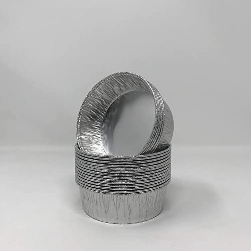 Bakery Direct Traditional Foil Pie Moulds (60) Silver