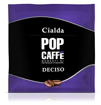 150 Dosettes filtre papier Ese 44 mm POP CAFÉ mélange Déciso