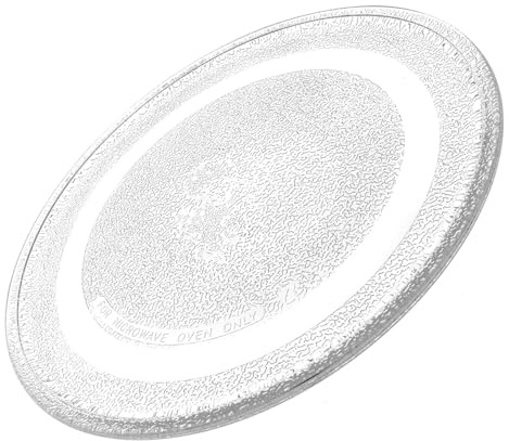 245mm Flat Glass Microwave Turntable Plate Replacement for LG, Samsung, Sharp, Daewoo, Panasonic & Other Leading Brands | Paxanpax PSA002