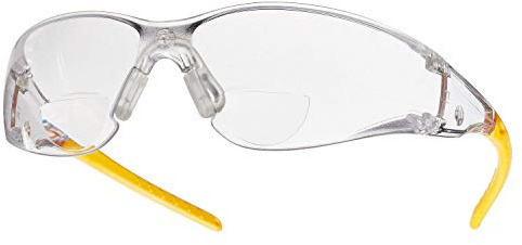 Schutzbrille mit Sehstärke Arbeitsschutzbrille Dioptrien von 1,0 bis 3,0 klare Scheibe, Kratzfest (Dioptrien +3,0)