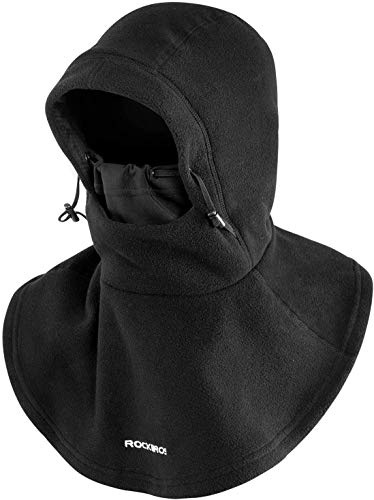 ROCKBROS Balaclava Män Kvinnor Unisex Balaclava Skidmask Vinterbalaclava Vintertät vVarm för Cykling, Motorcykel, Löpning, Jogging,