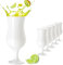 PLATINUX Bicchieri da cocktail bianchi, set da 6 pezzi, 400 ml (max. 470 ml)