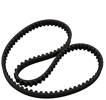 ECSiNG Rasenmäherantriebsriemen HTD800-8M-12 kompatibel mit Stiga Park 95 Combi Deck 9585-0164-01 aus Gummi, schwarz, geschlossene Schnalle