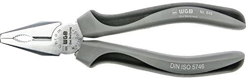 WGB Pinza combinata, manico 2K, lunghezza 180 mm