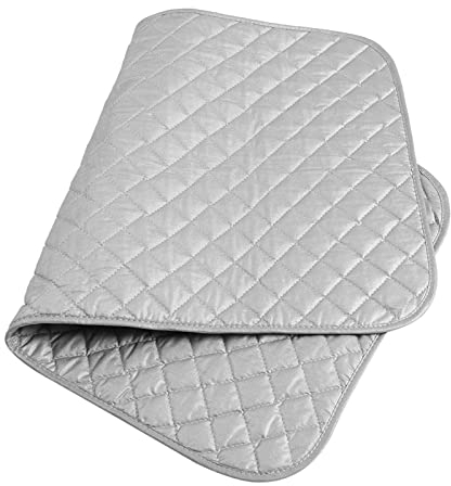 Ausla Alfombrilla para Planchar Plegable Portátil, Manta para Mesa y Accesorio útil para Viajes