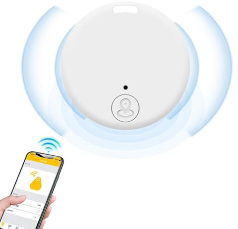 Mobile Smarts anti-förlust – GPS-spårare för telefonsökare, rund anti-förlust GPS-spårning, smart GPS-spårare, mobil smart anti-förlustenhet, tvåvägslarmpåminnelse, rund realtidsspårning för hundar