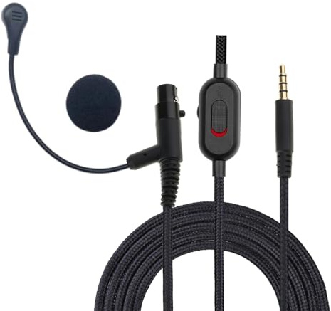 Montesy Boom Microphone Cable Cable For Q701/K712/K702/K240/K141/K171 Headphones Clear Voice Transmission