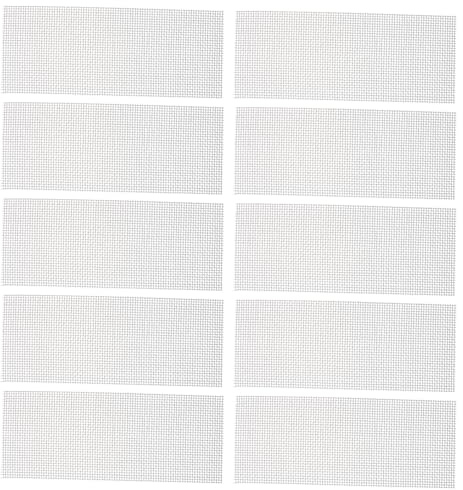 ANDRESLAD Stainless Steel Aquatic Moss Mesh Moss Wall 10Pcs Sturdy Maintenance-Free Natural Decoration for Aquarium Fish Tank