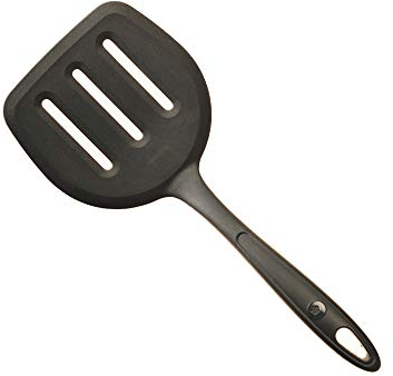 Kochblume Design-Wender XL | Premium-Silikon & BPA frei | Hitzebeständig | Spülmaschinenfest | Farbe: anthrazit