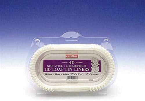 3 X Packaging Loaf Tin Liners (40) 1lb
