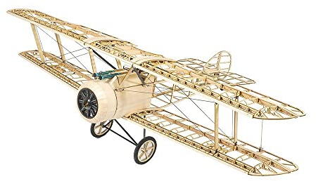 Torcster 215351 Sopwith Camel 1200mm Holzbaukasten Brushless Flugzeug Neuheit 2022 Balsa Modellflugzeug für RC Bausatz DIY, gelaserte Balsa Sperrholz Holz Bauteile Holzmodell Flugzeug