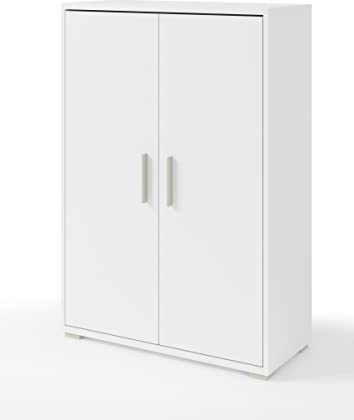 Aktenschrank >Clermont< (BxHxT: 79,1x114x35 cm) in weiß - 79,1x114x35cm (BxHxT)