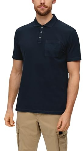 s.Oliver Herren 2143936 Poloshirt mit Brusttasche