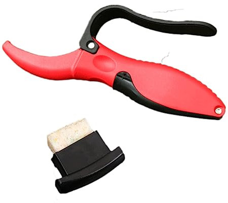 Kisangel Gartenscherenschärfer Für Rasenmäher Und Gartenwerkzeuge Professioneller Handschärfer Schnell Und Präzise Leicht Tragbar Für Gartenscheren Und Schaufeln