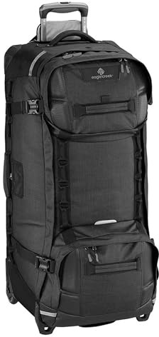 eagle creek Expanse ORV 2-Rad 91,4 cm Kofferraum – Reisetasche mit Rollen für Reisen & Abenteuer – strapazierfähiges, wetterbeständiges Gewebe – robuste Griffe – Nass- und Trockenfach – Schwarz