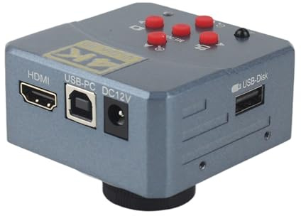 4K 60FPS Ultra HD 1080P Compatibile HDMI USB Videocamera For Microscopio Digitale Uscita Fotocamera Obiettivo 1/2 130X Con Attacco C(C only Camera)