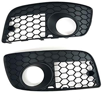 HZ-DESIGN 1 Satz Nebelscheinwerfer Lüftungsgitter Grill offen Links + Rechts passend für Golf 5 V GTI
