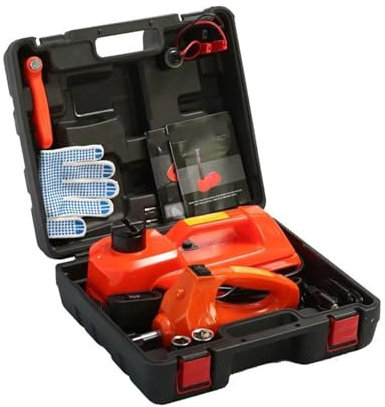 Wagenheber wagenheber Auto 5T Elektrische Wagenheber Hydraulische Elektrische Jack Boden Heben SUV Garage Notfall Ausrüstung Auto Auto Reparatur Werkzeuge(Orange Set,155-530mm)
